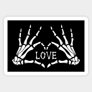 Skeleton Hands Of Love Magnet